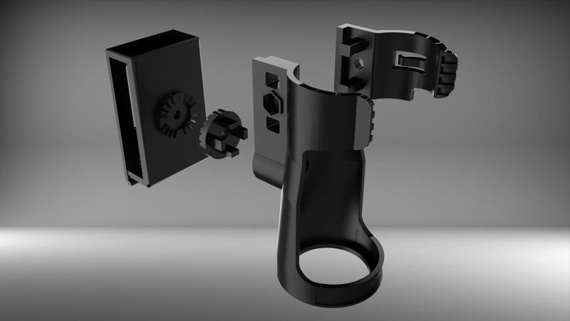 Universal Tactical Flashlight Holder.