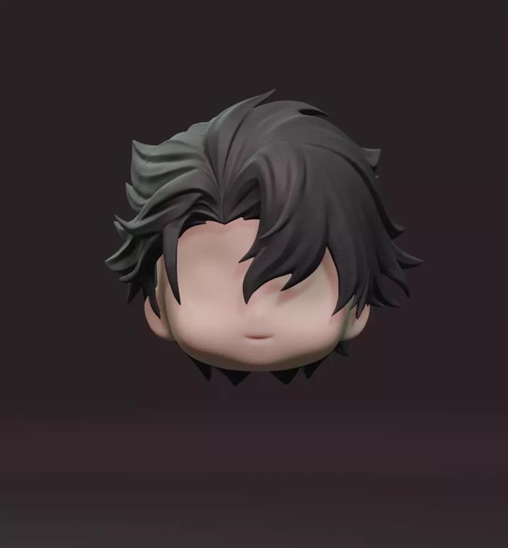 Wriothesley CUSTOM HAIR NENDOROID