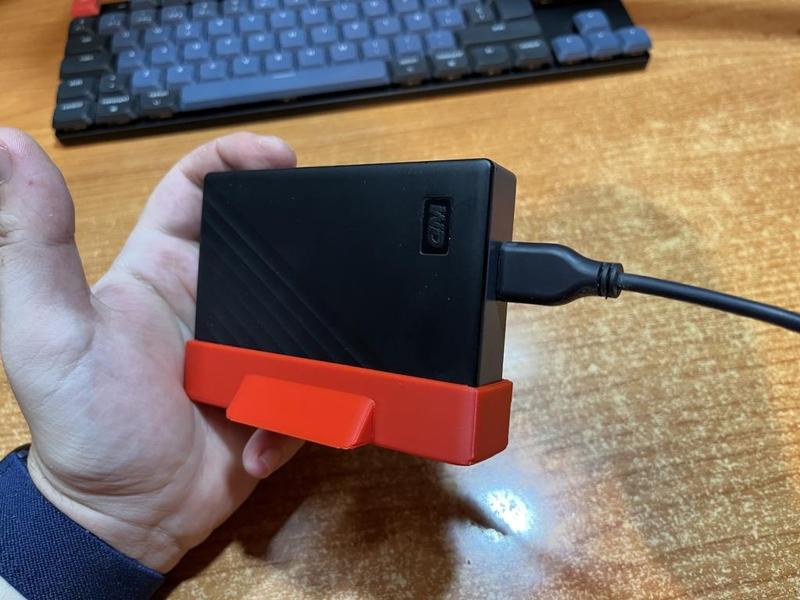 WD Passport Vertical Simple Base