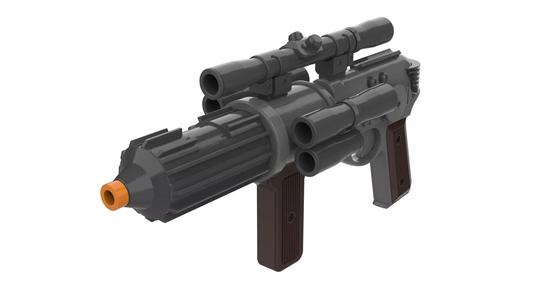 EE-4 Carbine Blaster - Star Wars - Printable 3d model - STL