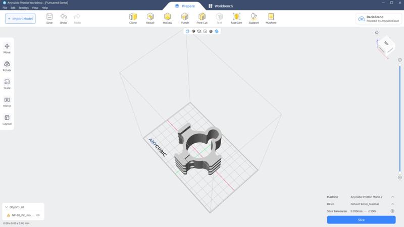 Picatinny rail Kral NP02