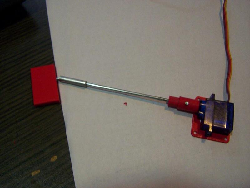 Sistema de mando RDS para alerones aeromodelismo