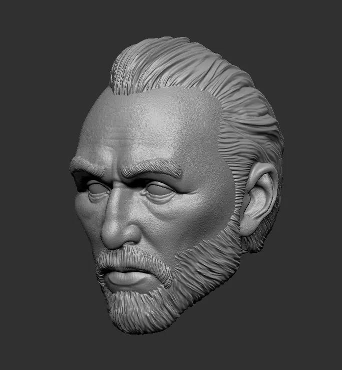 Van gogh head
