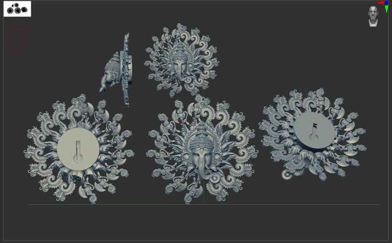 Lord Ganesh Wall Hanging for Home Decor