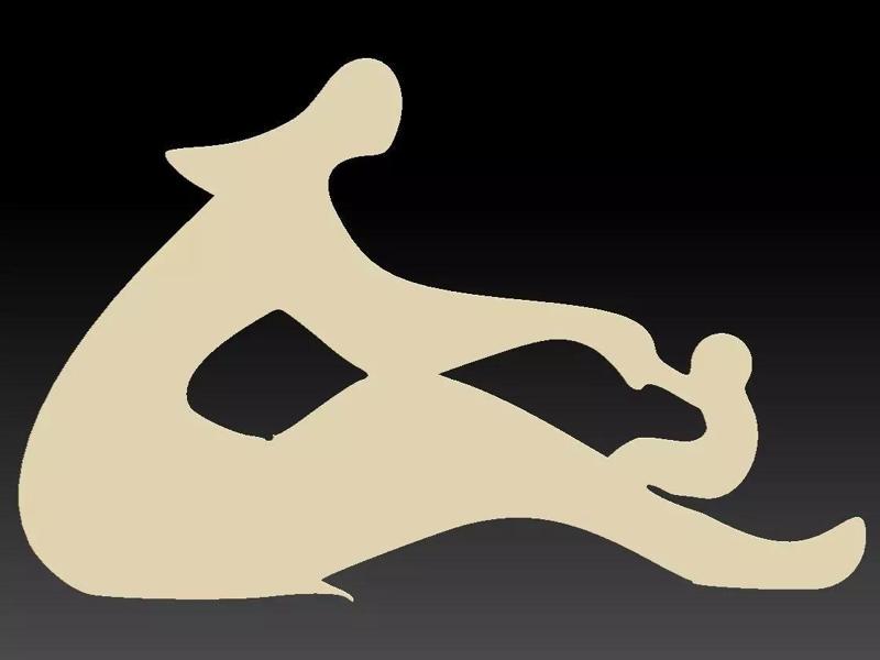 Mom and baby and pregnant models