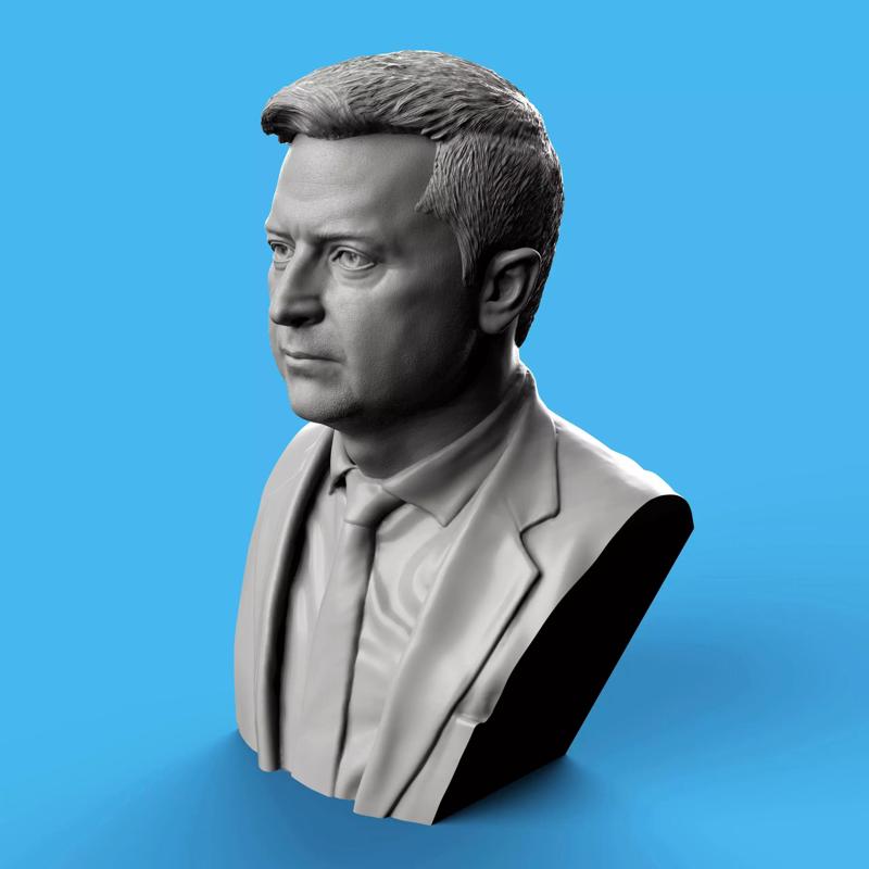 Volodymyr Zelensky Bust