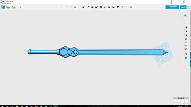 Absolute sword - sword art online