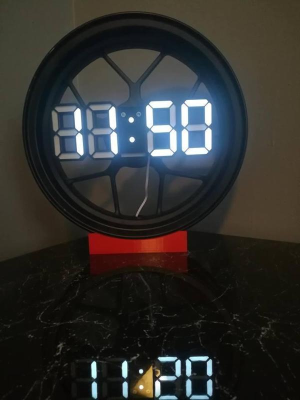 Motorcycle Wheel Clock
