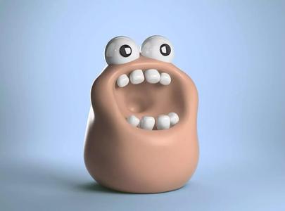 little cute baby demon keychain kids toy easy print model