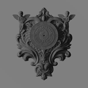 clock cnc design