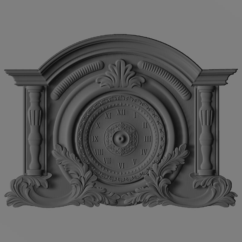clock cnc design