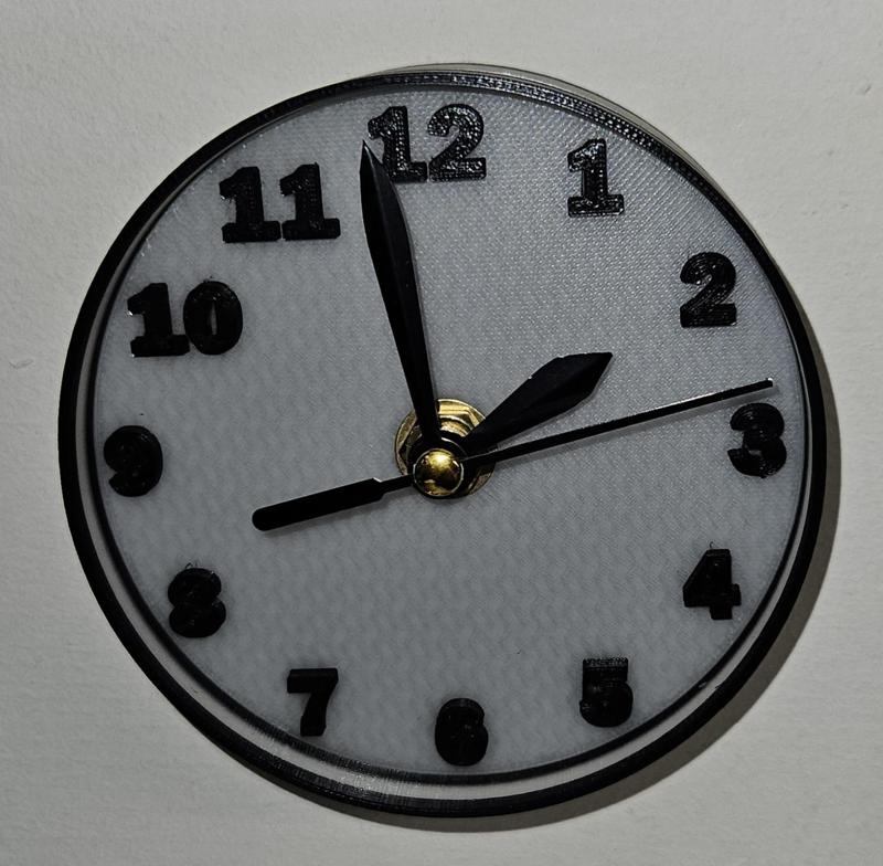 SMALL DECORATIVE WALL CLOCK