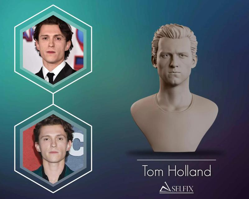 Tom Holland Bust Sculpture