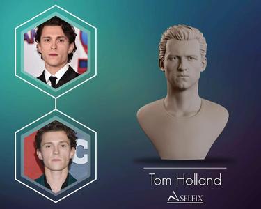 Tom Holland Bust Sculpture