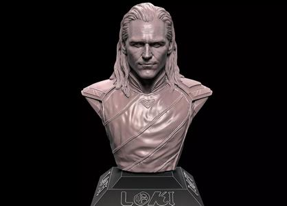 Loki- Tom Hiddleston Bust