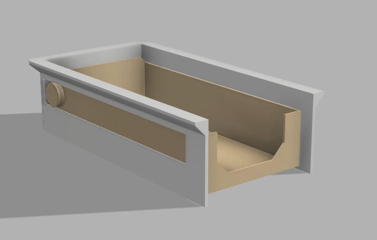 Kitchen Storage Drawer / Kitchen Drawer / Shelf