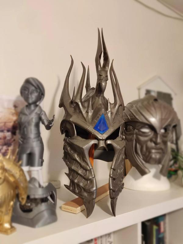 Warcraft Lich King Helm Of Domination Cosplay