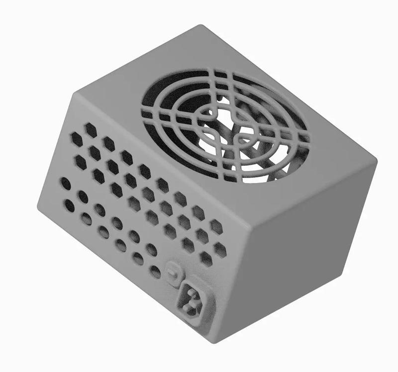 Desktop Power Supply Enclosure