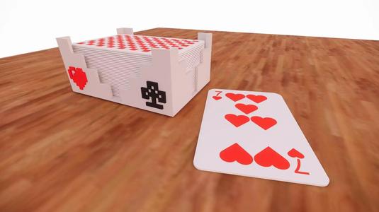 Cards Holder for table - Porta mazo de cartas de mesa