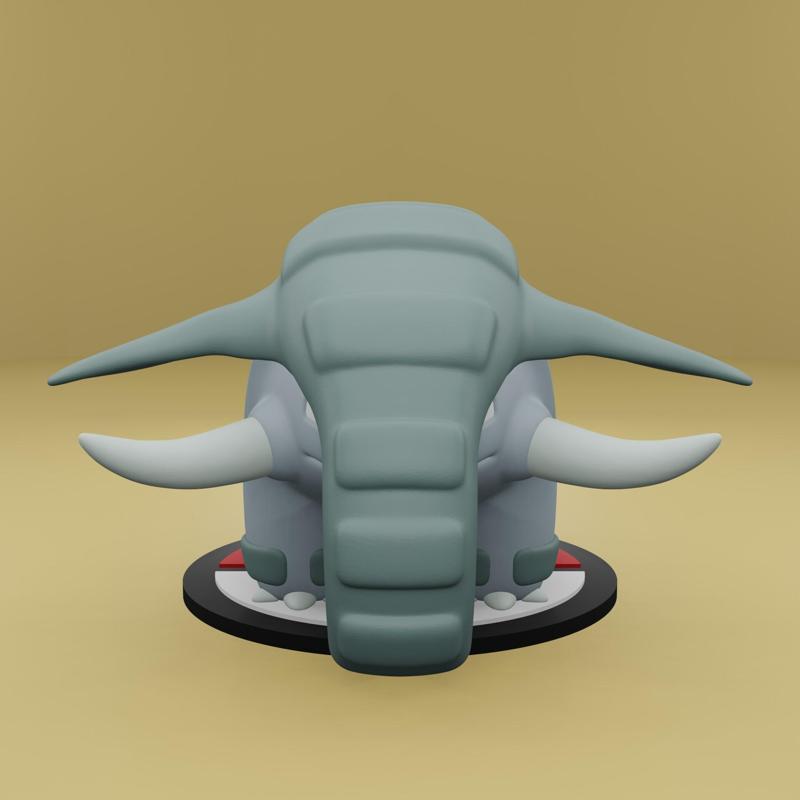 Pokemon No. 232 Donphan