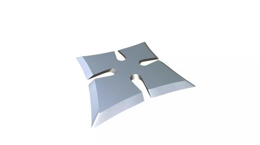 Shuriken cross