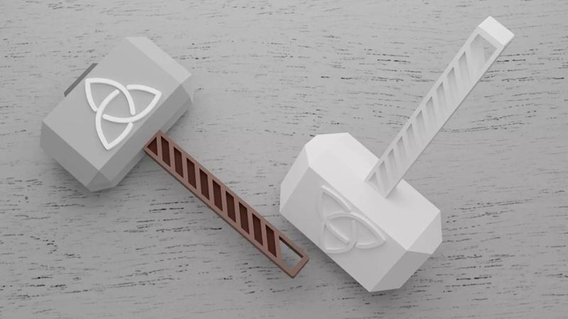 Chaveiro Martelo de Thor