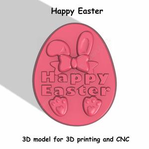 Happy Easter Stl File