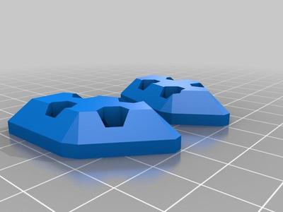 ZMR250 8mm Skid Plates - 5,6mm Holes