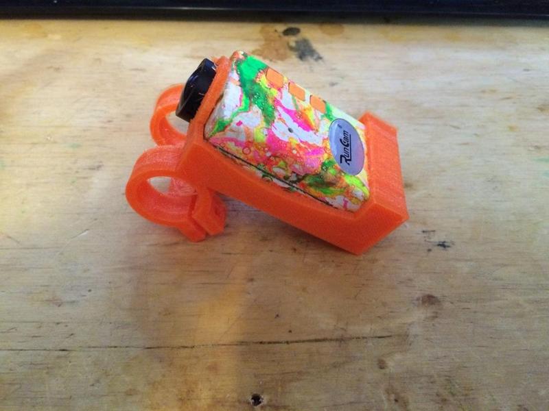 RuncamHD mount for hula hoop (and other bar type things) 