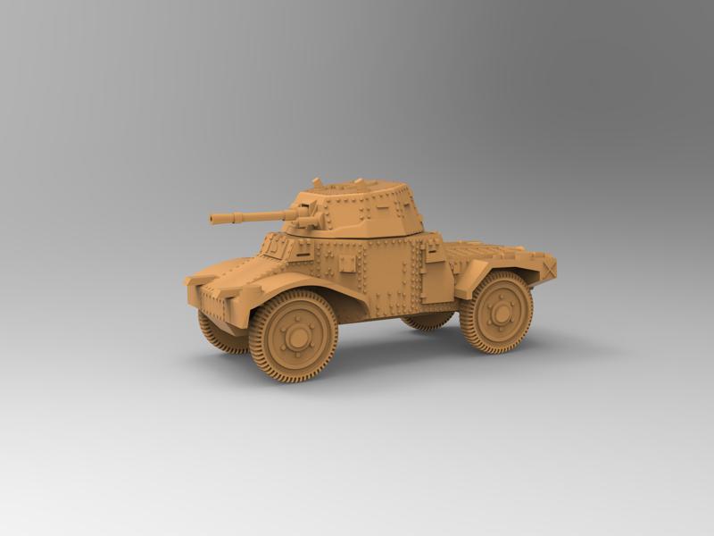 Panhard 178 French WWII Armored Car