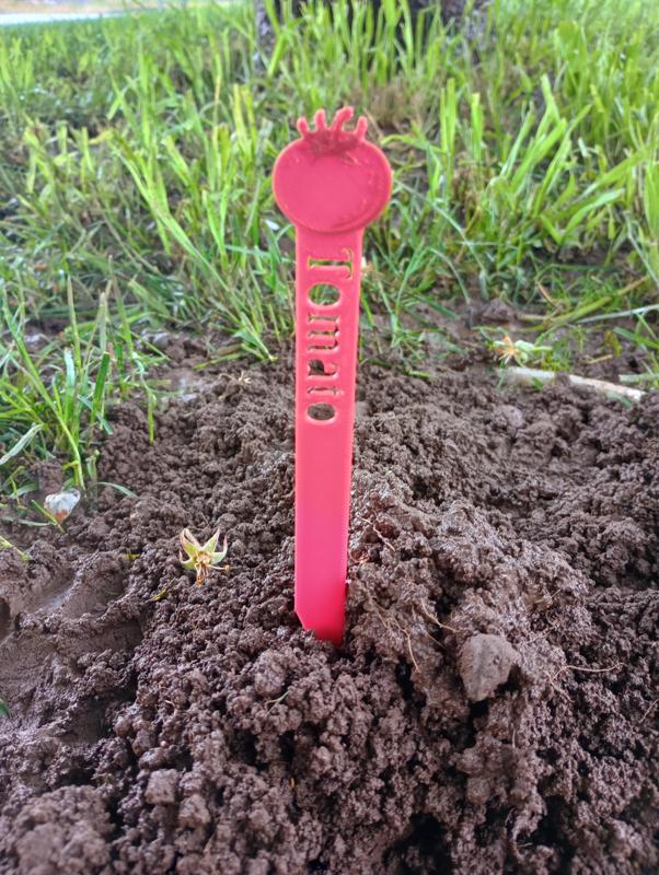 Garden Stake for Plants 10 Pack (Corn, Carrot, Broccoli, Eggplant, Basil, Green Beans, Lettuce, Tomato, Cucumber, Jalapeño)