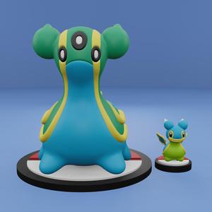 Pokemon No. 422-423 Shellos, Gastrodon (East Sea)