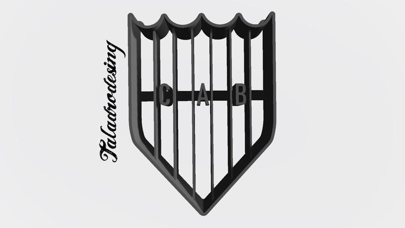 Banfield Argentina Shield - Cookie Cutter