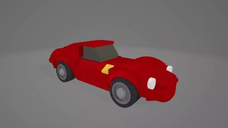 Ferrari 250 GTO Speed Champions 75889 3D MODEL