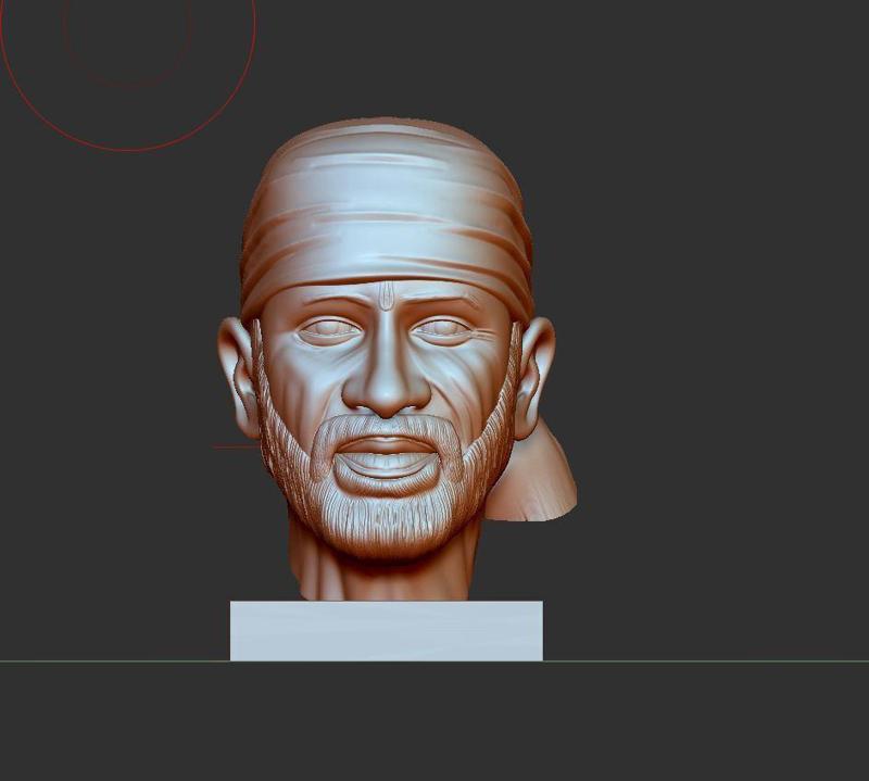 Sai baba face