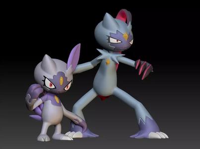 Pokemon Hisuian Sneasel Sneasler