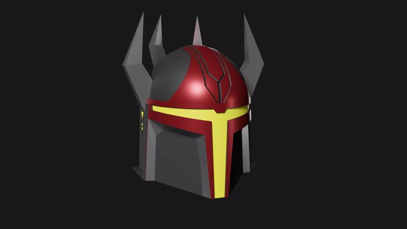 Mualdalorian Helmet - Gar Saxon - Star Wars
