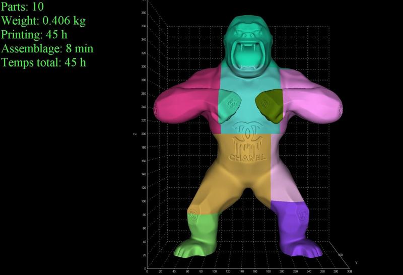 KONG CHANEL STYLE ORLINSKY IN 40 CM XXL