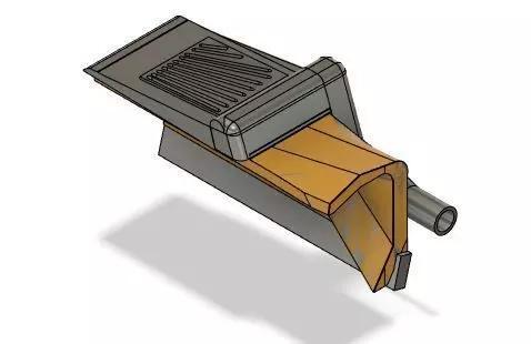 NH90 HELICOPTER AIR FILTER RIGHT AND LEFT VERSION 2