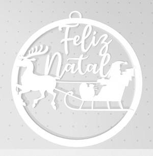 feliz natal bola