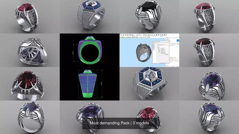 Most demanding Pack 3D Model Collection