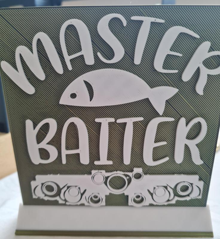Fathers Day Gift Fishing Plaque
