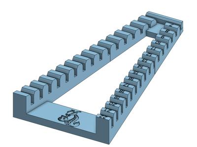 Metric Wrench Organizer 7-22