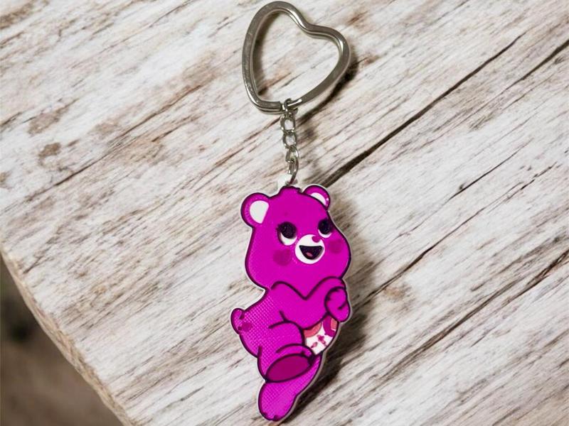 Care Bear Keychain 