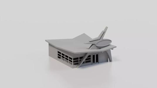 Model Railway - HO Scale - Ladies Ladies Jazzercise Studio