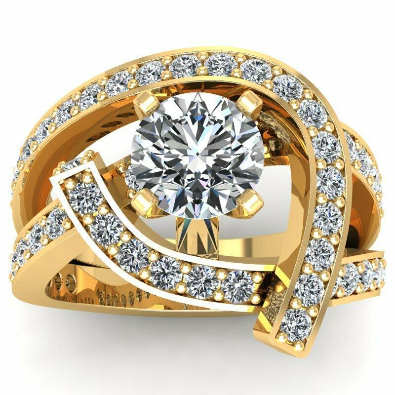 3D jewelry Ring Model 192-R