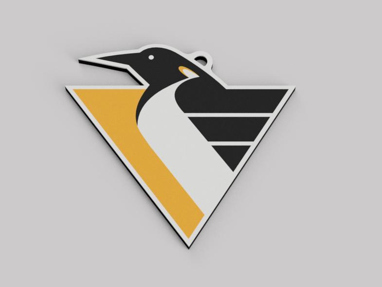 PittsBurgh Penguins NHL Keychain