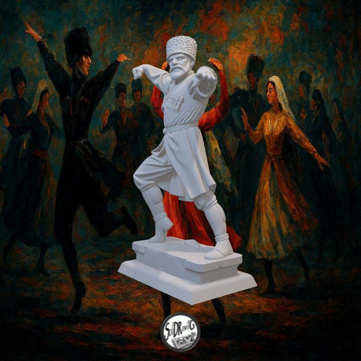 Caucasian Proud Dancer - SoliDRawinGs SG018