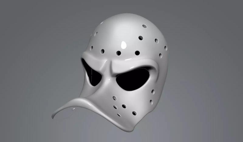 daffy duck hockey mask