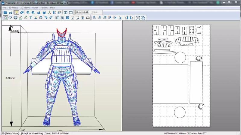 Hasirama Tobirama Madara Cosplay Armor Roll Template Patter Foam